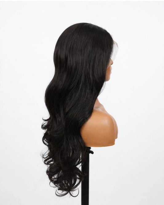 Piano curls blended transparent lace 13*4 28''